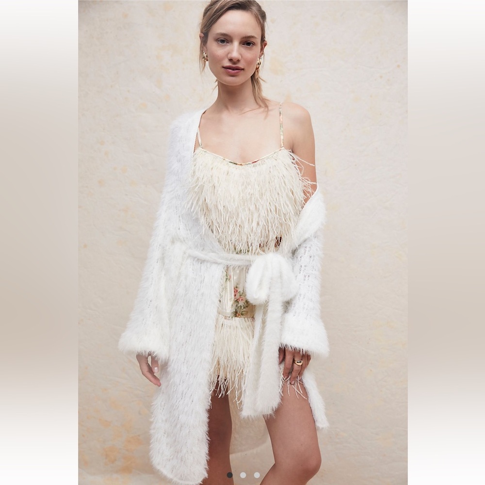 Free People Carmen Cardigan. NEW with tags. Beautiful & soft. White